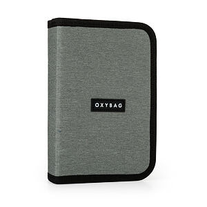 Oxybag Penál 1 p. 2 chlopně, prázdný UNICOLOR zelený