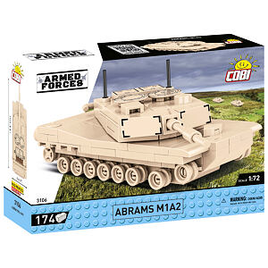 Cobi Tank Armed Forces Abrams M1A2, 1:72