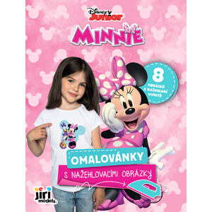 Jiri Models Omalovánky s nažehlovacími obrázky Minnie