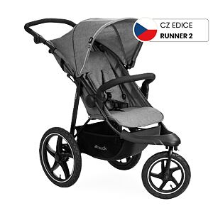 Hauck Sporťák Runner 2 CZ Edice Melange grey