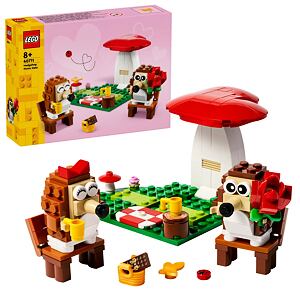 LEGO® Iconic 40711 Ježčí rande s piknikem