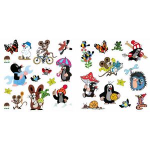 Akim Samolepkové obrázkové album "Hraj si se samolepkami"- Krtek 1