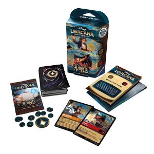 Ravensburger Disney Lorcana: Azurite Sea - Starter Deck Amber & Ruby