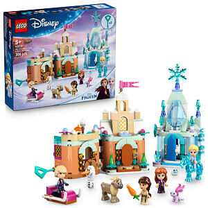 LEGO® │ Disney 43278 Miniaturní hrad Arendelle a Elsa a její ledový palác