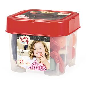 Ecoiffier Jídelní set v boxu