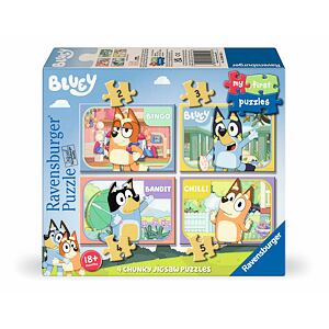 Ravensburger Moje první puzzle Bluey 2/3/4/5 dílků