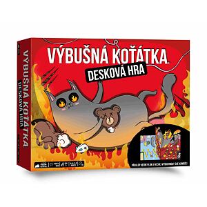 Asmodee Výbušná koťátka: Desková hra