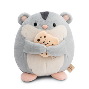 NICI MyMochi Křeček Shai plyš 16cm se sušenkou v dárkovém balení