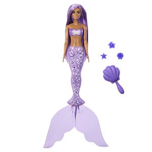 Mattel Barbie Color Reveal Barbie mořská panna s drahokamy