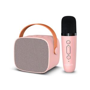 Maxlife Bluetooth karaoke set MXKS-100 růžový