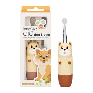 innoGIO Elektronický sonický zubní kartáček GIOdog Brown