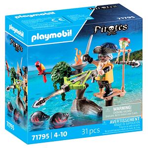 Playmobil Pirát s balistou