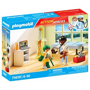 Playmobil Pediatr s plyšovým medvídkem