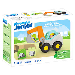 Playmobil JUNIOR: Lžícový bagr