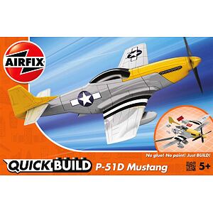 Airfix Quick Build letadlo J6016 - P-51D Mustang - nová forma