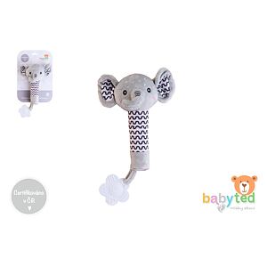 Babyted Slon pískátko/kousátko plyš 25cm