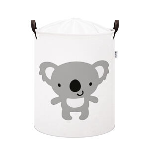 Sipo Koš na hračky se šňůrkou, skládací bavlněný / 43 l, Koala