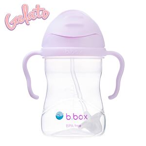 b.box Hrneček s brčkem 240 ml - ostružina
