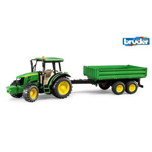 Bruder Traktor JOHN DEERE 5115M + sklápěcí vůz