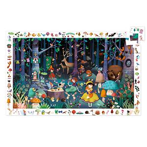 DJECO Pohádkový les Puzzle 100 dílků