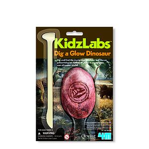 4M KidzLabs Vykopávky Svítící dinosaurus