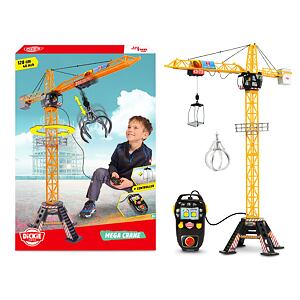 Dickie Jeřáb Mega Crane 120cm, na kabel