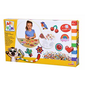 Simba Art&Fun Dárková sada zažehlovací korálky 10 000 ks