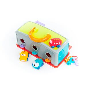 Teddies Garáž s autíčky 3ks + doplňky
