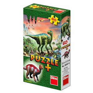 Dino Dinosauři Puzzle 60 dílků + Figurka, více druhů