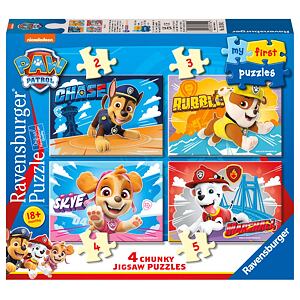 Ravensburger Tlapková patrola Moje první puzzle 2/3/4/5 dílků
