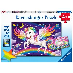 Ravensburger Jednorožec a Pegas Puzzle 2x24 dílků