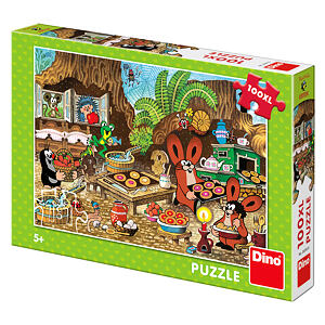 Dino Krtek v kuchyni 100 dílků XL Puzzle