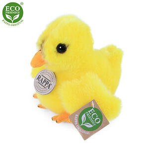 Rappa Plyšové kuře stojící 14 cm ECO-FRIENDLY