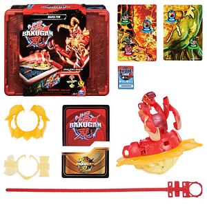 Spin Master Bakugan Sběratelská plechová krabice S6