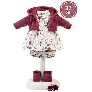 Llorens P33-146 Obleček pro panenku velikosti 33 cm