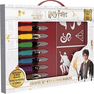 Jiri Models Kreativní set s foukacími fixy Harry Potter