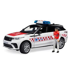 Bruder RANGE ROVER  Velar - záchranka, figurka