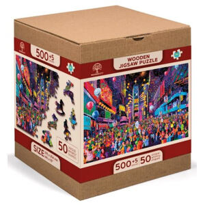 Wooden City Dřevěné puzzle L,505 dílků