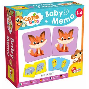 Lisciani CAROTINA BABY PEXESO - zvířátka