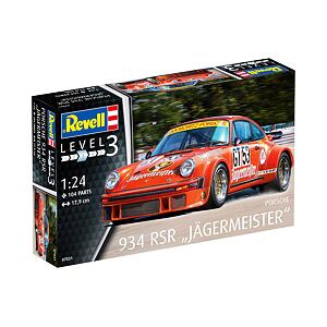 Revell Plastic ModelKit Auto 07031 - Porsche 934 RSR "Jägermeister" (1:24)
