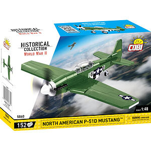Cobi II WW North American P-51D Mustang, 1:48