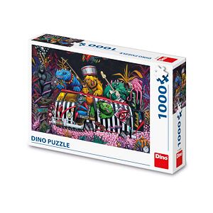 Dino Příšerky na tripu 1000 dílků Puzzle