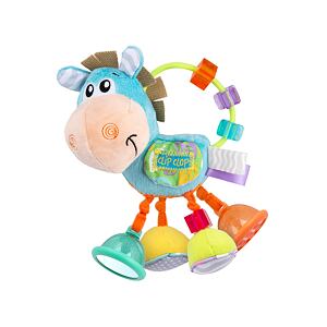 Playgro Chrastítko oslík modrý
