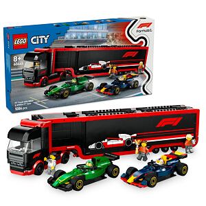 LEGO® City 60445 Kamion F1® s vozy F1® RB20 a AMR24