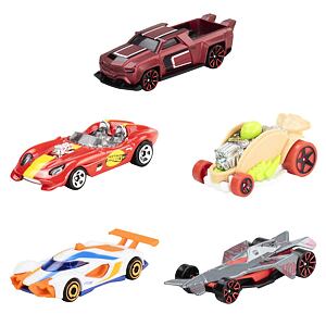 Hot Wheels 5ks Tematický angličák závodní