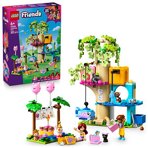 LEGO® Friends 42666 Kočičí narozeninová oslava a dům na stromě