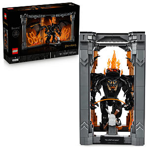 LEGO® Icons 10367 Knižní zarážka: Pán prstenů – Balrog™