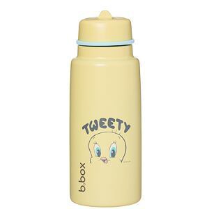 b.box Nerezová termolahev s brčkem 1l - Looney Tunes