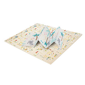 Asalvo Hrací podložka PLAY MAT XXL 200*180cm Animals-city