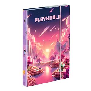 Oxybag Box na sešity A4 Playworld Girl